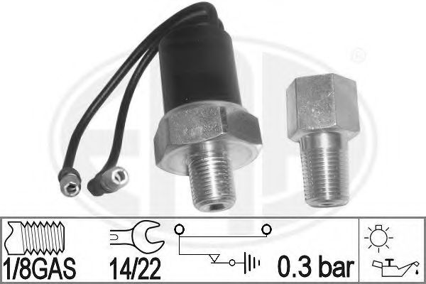 ERA 330900 Датчик давления масла для ISUZU (Исузу) ERA 330900 Датчик давления масла для ISUZU (Исузу)