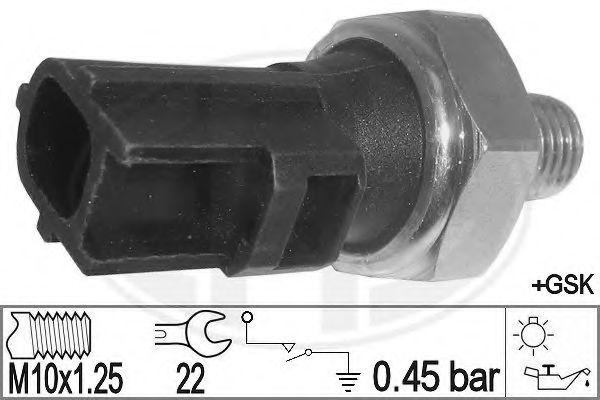 ERA 330904 Датчик давления масла для JAGUAR VANDEN PLAS (Ягуар Vандэн плас) ERA 330904 Датчик давления масла для JAGUAR VANDEN PLAS (Ягуар Vандэн плас)