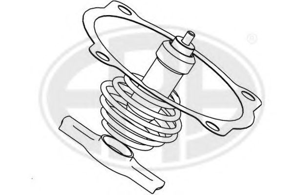 ERA 350016 Термостат, охлаждающая жидкость для IVECO (Ивеко) ERA 350016 Термостат, охлаждающая жидкость для IVECO (Ивеко)