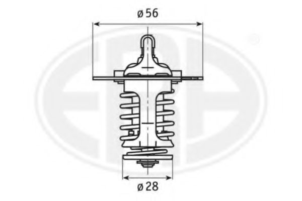 ERA 350364 Термостат, охлаждающая жидкость для HYUNDAI TERRACAN (Хендай Теракан) ERA 350364 Термостат, охлаждающая жидкость для HYUNDAI TERRACAN (Хендай Теракан)
