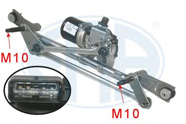 ERA 460153 Двигатель стеклоочистителя для OPEL MOKKA (Опель Мокка)