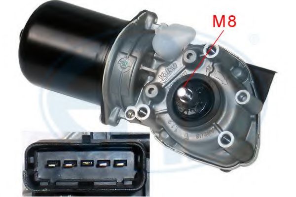 ERA 460158 Двигатель стеклоочистителя для RENAULT GRAND SCNIC II (Рено Гранд сценик 2)