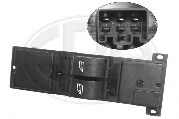 ERA 662296 Выключатель, стеклолодъемник для FORD FOCUS C-MAX (Форд Фокус с макс) ERA 662296 Выключатель, стеклолодъемник для FORD FOCUS C-MAX (Форд Фокус с макс)