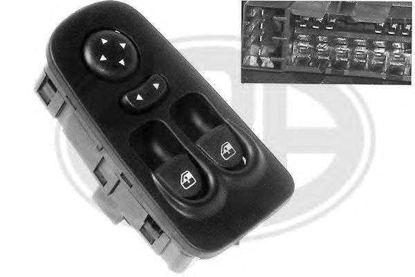 ERA 662323 Выключатель, стеклолодъемник для LANCIA YPSILON (Лансиа/лянча Ъпсилон)