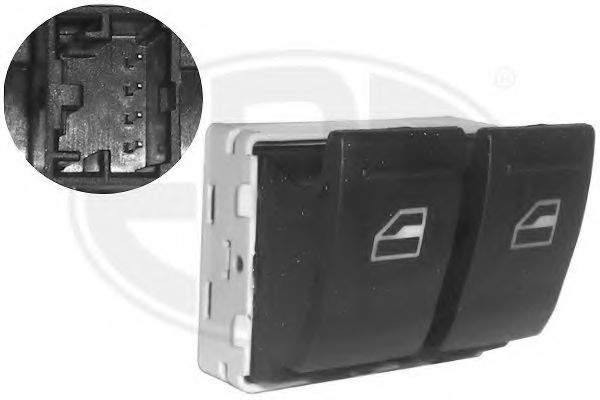 ERA 662402 Выключатель, стеклолодъемник для VOLKSWAGEN T5 (Фольксваген Т5) ERA 662402 Выключатель, стеклолодъемник для VOLKSWAGEN T5 (Фольксваген Т5)