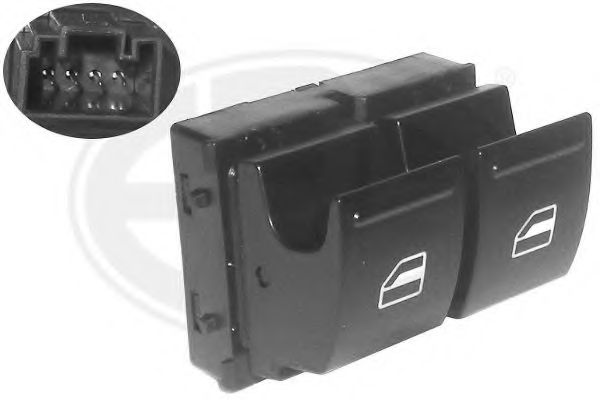 ERA 662404 Выключатель, стеклолодъемник для SEAT ALTEA (Сеат Алтэа) ERA 662404 Выключатель, стеклолодъемник для SEAT ALTEA (Сеат Алтэа)