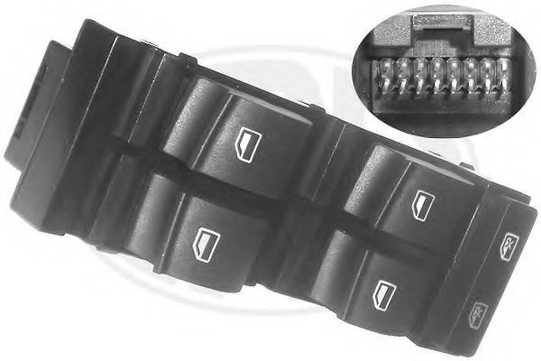 ERA 662406 Выключатель, стеклолодъемник для AUDI ALLROAD (Ауди Аллроад) ERA 662406 Выключатель, стеклолодъемник для AUDI ALLROAD (Ауди Аллроад)