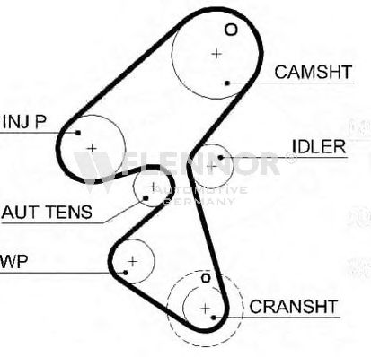 FLENNOR 4478V Ремень ГРМ для SUZUKI LIANA (Сузуки Лиана) FLENNOR 4478V Ремень ГРМ для SUZUKI LIANA (Сузуки Лиана)