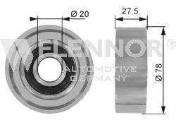 FLENNOR FU21905 Паразитный ведущий ролик, поликлиновой ремень для FIAT TEMPRA (Фиат Тэмпра) FLENNOR FU21905 Паразитный ведущий ролик, поликлиновой ремень для FIAT TEMPRA (Фиат Тэмпра)