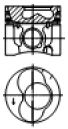 IPSA PI001000 Поршень для SEAT ALTEA (Сеат Алтэа) IPSA PI001000 Поршень для SEAT ALTEA (Сеат Алтэа)