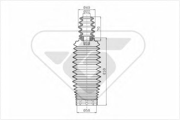 HUTCHINSON KP001 Пылезащитный комплект, амортизатор для FORD FIESTA (Форд Фиэста) HUTCHINSON KP001 Пылезащитный комплект, амортизатор для FORD FIESTA (Форд Фиэста)