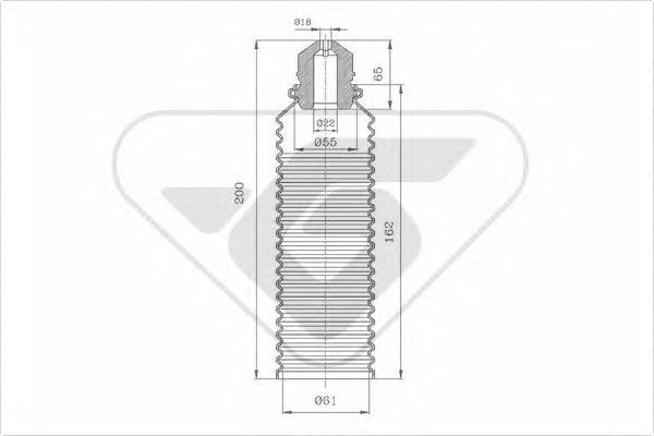 HUTCHINSON KP079 Пылезащитный комплект, амортизатор для VOLKSWAGEN POLO (Фольксваген Поло) HUTCHINSON KP079 Пылезащитный комплект, амортизатор для VOLKSWAGEN POLO (Фольксваген Поло)