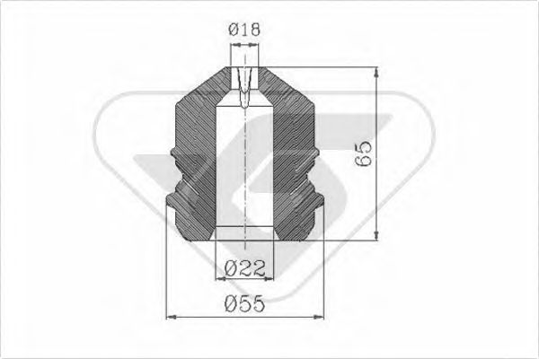 HUTCHINSON KP090 Пылезащитный комплект, амортизатор для OPEL VECTRA B (Опель Вектра б) HUTCHINSON KP090 Пылезащитный комплект, амортизатор для OPEL VECTRA B (Опель Вектра б)