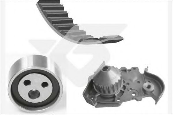 HUTCHINSON KH 07WP29 Комплект ремня ГРМ для RENAULT MEGANE I (Рено Меган 1) HUTCHINSON KH 07WP29 Комплект ремня ГРМ для RENAULT MEGANE I (Рено Меган 1)