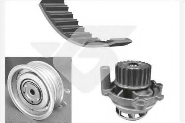 HUTCHINSON KH 125WP35 Комплект ремня ГРМ для SEAT TOLEDO II (Сеат Толедо 2) HUTCHINSON KH 125WP35 Комплект ремня ГРМ для SEAT TOLEDO II (Сеат Толедо 2)