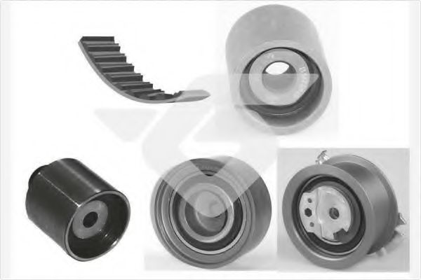 HUTCHINSON KH 421 Комплект ремня ГРМ для AUDI (Ауди) HUTCHINSON KH 421 Комплект ремня ГРМ для AUDI (Ауди)