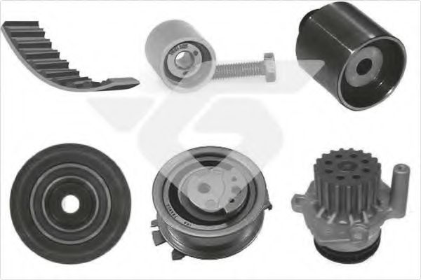 HUTCHINSON KH 448WP68 Комплект ремня ГРМ для SKODA (Шкода) HUTCHINSON KH 448WP68 Комплект ремня ГРМ для SKODA (Шкода)