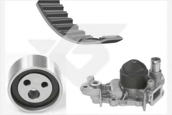 HUTCHINSON KH 48WP34 Комплект ремня ГРМ для RENAULT CLIO II (Рено Клио 2) HUTCHINSON KH 48WP34 Комплект ремня ГРМ для RENAULT CLIO II (Рено Клио 2)
