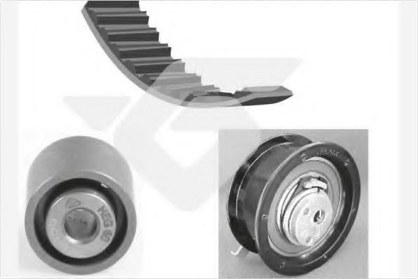 HUTCHINSON KH 57 Комплект ремня ГРМ для AUDI 90 (Ауди 90) HUTCHINSON KH 57 Комплект ремня ГРМ для AUDI 90 (Ауди 90)