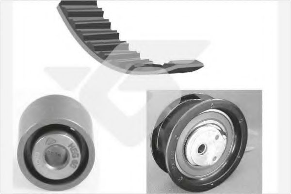 HUTCHINSON KH 58 Комплект ремня ГРМ для AUDI 90 (Ауди 90) HUTCHINSON KH 58 Комплект ремня ГРМ для AUDI 90 (Ауди 90)