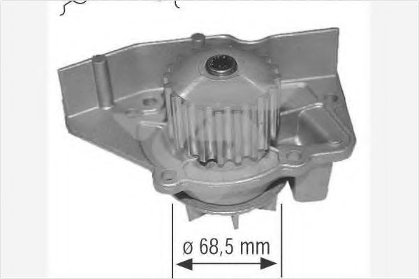 HUTCHINSON WP0012V Водяной насос для PEUGEOT EXPERT (Пежо Эxпэрт) HUTCHINSON WP0012V Водяной насос для PEUGEOT EXPERT (Пежо Эxпэрт)