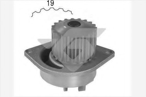 HUTCHINSON WP0037V Водяной насос для CITROËN C3 I (CитроËн С3 1) HUTCHINSON WP0037V Водяной насос для CITROËN C3 I (CитроËн С3 1)