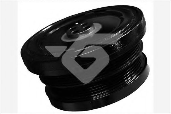 HUTCHINSON DP004 Ременный шкив, коленчатый вал 