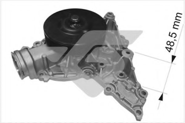 HUTCHINSON WP276 Водяной насос для MERCEDES-BENZ CLS (Мэрcэдэс-бэнз Слс)