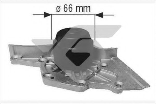 HUTCHINSON WP350 Водяной насос для AUDI A6 (Ауди А6) HUTCHINSON WP350 Водяной насос для AUDI A6 (Ауди А6)