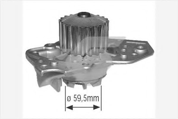 HUTCHINSON WP01 Водяной насос для PEUGEOT 305 II (Пежо 305 2) HUTCHINSON WP01 Водяной насос для PEUGEOT 305 II (Пежо 305 2)