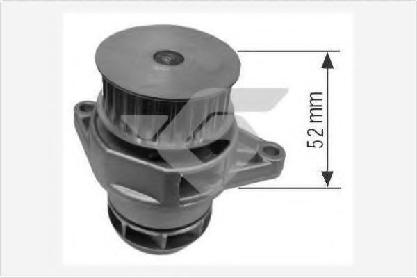 HUTCHINSON WP24 Водяной насос для SEAT (Сеат) HUTCHINSON WP24 Водяной насос для SEAT (Сеат)