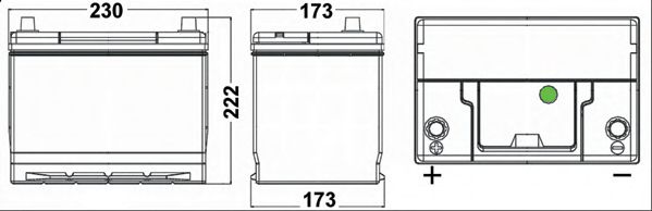 EXIDE EA655 Стартерная аккумуляторная батарея; Стартерная аккумуляторная батарея для CHEVROLET LOVA (Шевроле Лоvа) EXIDE EA655 Стартерная аккумуляторная батарея; Стартерная аккумуляторная батарея для CHEVROLET LOVA (Шевроле Лоvа)