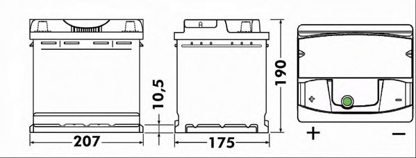 EXIDE EA531 Стартерная аккумуляторная батарея; Стартерная аккумуляторная батарея для CHEVROLET KALOS (Шевроле Калос) EXIDE EA531 Стартерная аккумуляторная батарея; Стартерная аккумуляторная батарея для CHEVROLET KALOS (Шевроле Калос)