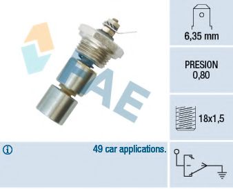 FAE 12270 Датчик давления масла для FORD GRANADA (Форд Гранада) FAE 12270 Датчик давления масла для FORD GRANADA (Форд Гранада)
