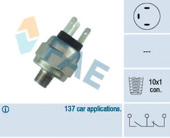 FAE 21210 Выключатель фонаря сигнала торможения для VOLKSWAGEN JETTA (Фольксваген Жэтта) FAE 21210 Выключатель фонаря сигнала торможения для VOLKSWAGEN JETTA (Фольксваген Жэтта)