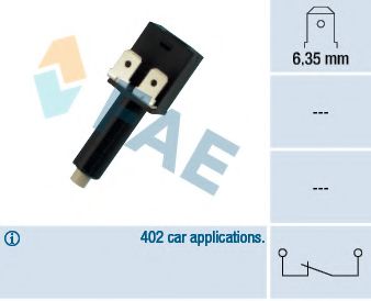 FAE 24210 Выключатель фонаря сигнала торможения для FORD FIESTA (Форд Фиэста) FAE 24210 Выключатель фонаря сигнала торможения для FORD FIESTA (Форд Фиэста)