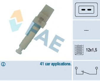 FAE 24320 Выключатель фонаря сигнала торможения для AUDI 100 (Ауди 100) FAE 24320 Выключатель фонаря сигнала торможения для AUDI 100 (Ауди 100)