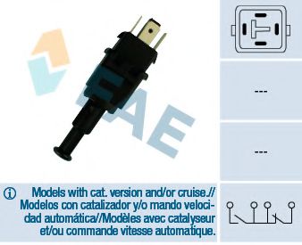 FAE 24510 Выключатель фонаря сигнала торможения для DAEWOO LEGANZA (Дэу Леганза) FAE 24510 Выключатель фонаря сигнала торможения для DAEWOO LEGANZA (Дэу Леганза)