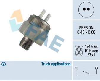 FAE 28050 Выключатель фонаря сигнала торможения для DAF (Даф) FAE 28050 Выключатель фонаря сигнала торможения для DAF (Даф)