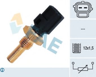 FAE 33240 Датчик, температура масла; Датчик, температура охлаждающей жидкости для MITSUBISHI LANCER (Митсубиши/митсубиси Ланcэр) FAE 33240 Датчик, температура масла; Датчик, температура охлаждающей жидкости для MITSUBISHI LANCER (Митсубиши/митсубиси Ланcэр)