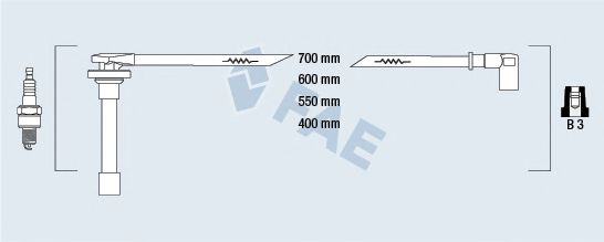 FAE 85811 Комплект проводов зажигания для HONDA SHUTTLE (Хонда Шуттлэ) FAE 85811 Комплект проводов зажигания для HONDA SHUTTLE (Хонда Шуттлэ)