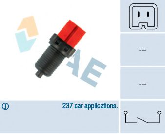 FAE 24885 Выключатель фонаря сигнала торможения для FORD MONDEO (Форд Мондэо) FAE 24885 Выключатель фонаря сигнала торможения для FORD MONDEO (Форд Мондэо)