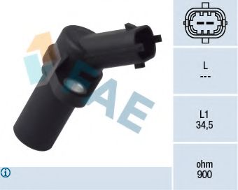 FAE 79093 Датчик импульсов; Датчик частоты вращения, управление двигателем для IVECO TRAKKER (Ивеко Траккэр) FAE 79093 Датчик импульсов; Датчик частоты вращения, управление двигателем для IVECO TRAKKER (Ивеко Траккэр)
