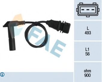 FAE 79208 Датчик импульсов; Датчик частоты вращения, управление двигателем для LAND-ROVER (Ланд-ровер) FAE 79208 Датчик импульсов; Датчик частоты вращения, управление двигателем для LAND-ROVER (Ланд-ровер)