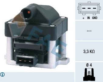 FAE 80200 Катушка зажигания для VOLKSWAGEN DERBY (Фольксваген Дэрбъ) FAE 80200 Катушка зажигания для VOLKSWAGEN DERBY (Фольксваген Дэрбъ)