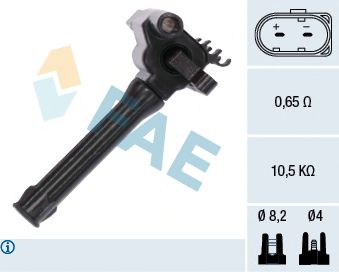 FAE 80254 Катушка зажигания для ROVER 400 (Ровер 400) FAE 80254 Катушка зажигания для ROVER 400 (Ровер 400)