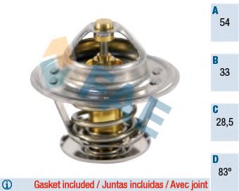 FAE 5302483 Термостат, охлаждающая жидкость для FORD GRANADA (Форд Гранада) FAE 5302483 Термостат, охлаждающая жидкость для FORD GRANADA (Форд Гранада)