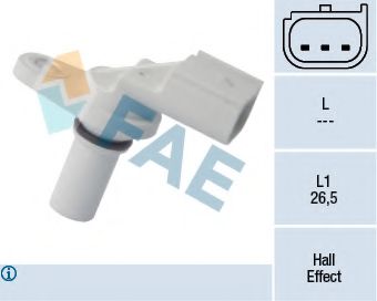 FAE 79246 Датчик, положение распределительного вала для FORD (Форд) FAE 79246 Датчик, положение распределительного вала для FORD (Форд)