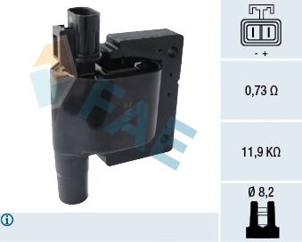 FAE 80286 Катушка зажигания для MAZDA 323 III (Мазда 323 3) FAE 80286 Катушка зажигания для MAZDA 323 III (Мазда 323 3)