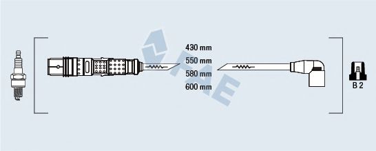 FAE 85871 Комплект проводов зажигания для SKODA YETI (Шкода Йети) FAE 85871 Комплект проводов зажигания для SKODA YETI (Шкода Йети)